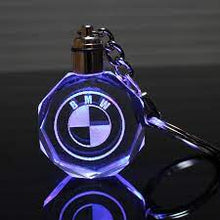 Load image into Gallery viewer, BMW LED Crystal Keychain