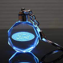 Load image into Gallery viewer, Ford LED Crystal Keychain