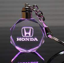 Load image into Gallery viewer, Honda LED Crystal Keychain