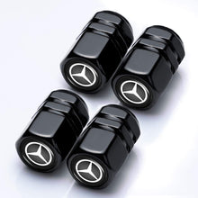 Load image into Gallery viewer, Mercedes Benz Valve Stem Keychain Set