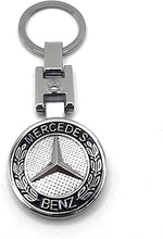 Load image into Gallery viewer, Mercedes Benz 3D Chrome Keychain