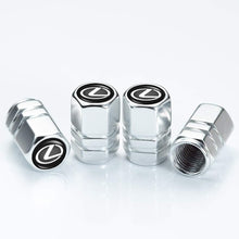 Load image into Gallery viewer, Lexus Keychain Valve Stem Caps Set