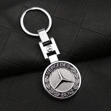 Load image into Gallery viewer, Mercedes Benz 3D Chrome Keychain