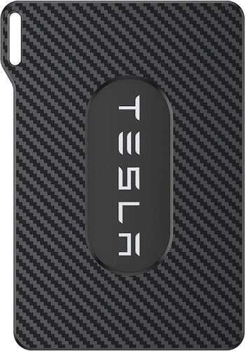 Key Card Holder for Tesla Model 3 Y Carbon Fiber Card Keychain Key Protective Card Shell Case Card Keychain Accessories