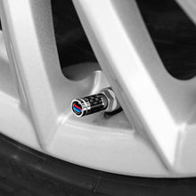 Load image into Gallery viewer, BMW Carbon Fiber M Valve Stem Caps
