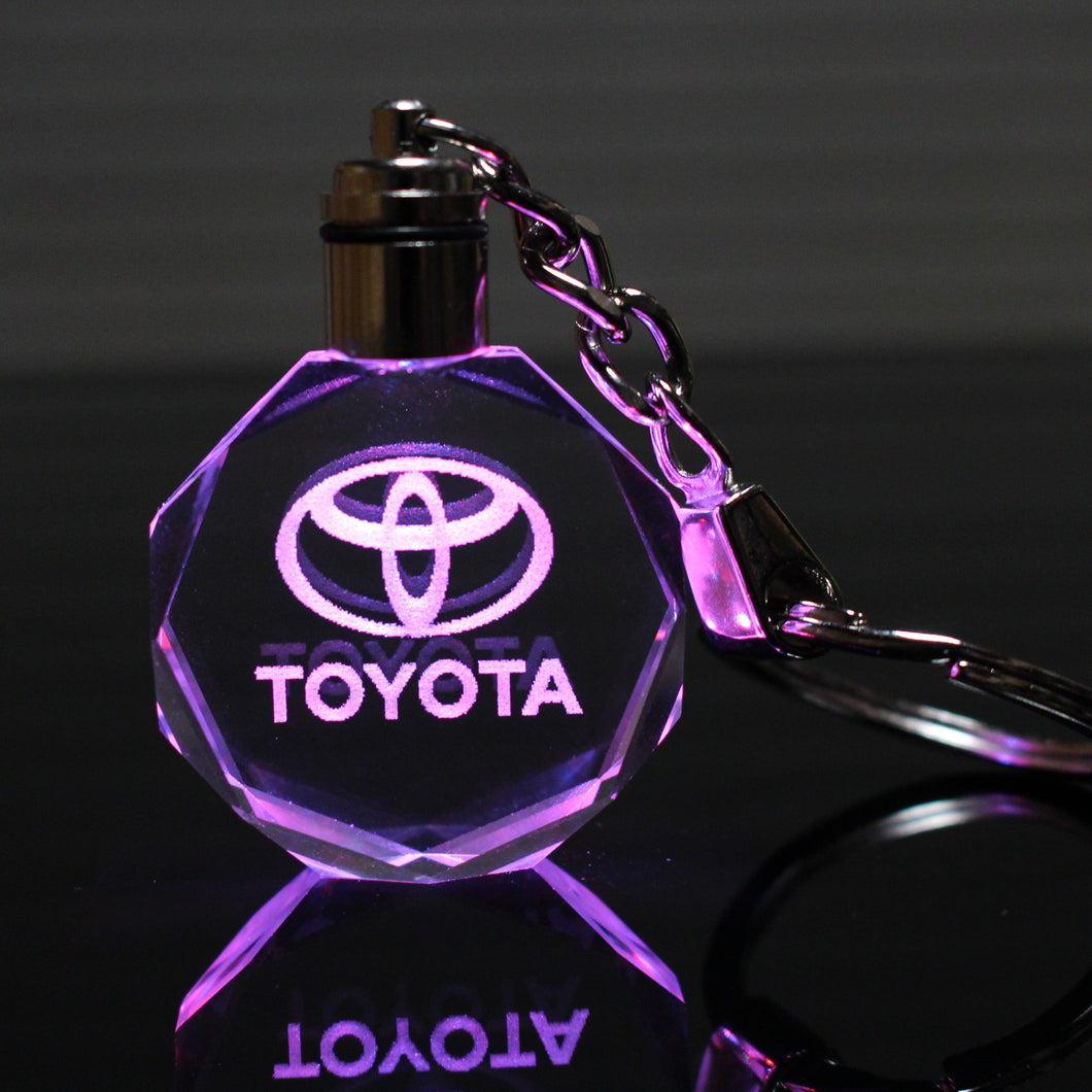 Toyota LED Crystal Keychain 😍maximize that ride!