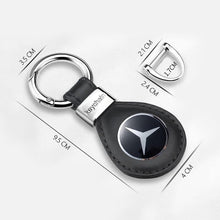 Load image into Gallery viewer, Mercedes Benz Leather Keychain
