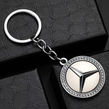 Load image into Gallery viewer, Mercedes Benz Crystal Keychain
