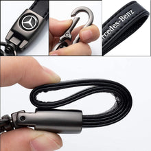 Load image into Gallery viewer, Mercedes Benz Genuine Leather Keychain 
