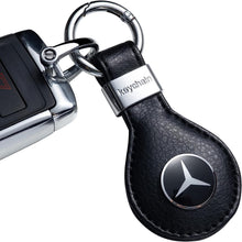 Load image into Gallery viewer, Mercedes Benz Leather Keychain
