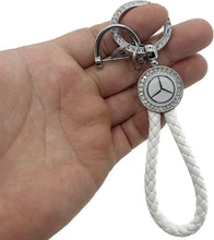 Load image into Gallery viewer, Mercedes Benz Genuine Leather Keychain
