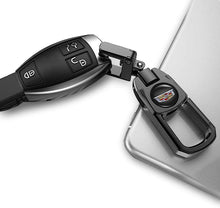 Load image into Gallery viewer, Cadillac Black Alloy Keychain
