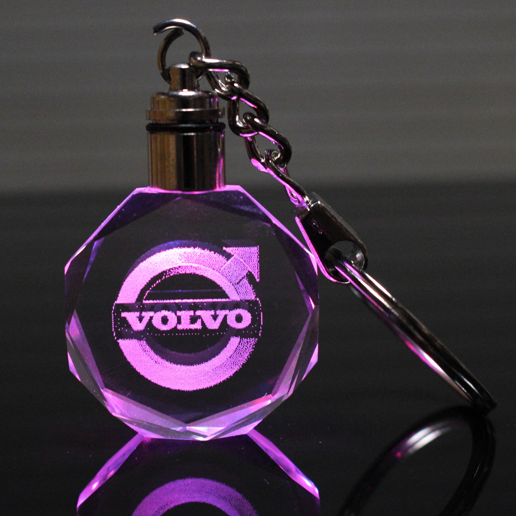 Volvo LED Crystal Keychain 😍 maximize that ride!