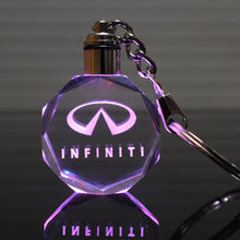 Load image into Gallery viewer, Infiniti LED Crystal Keychain 😍
