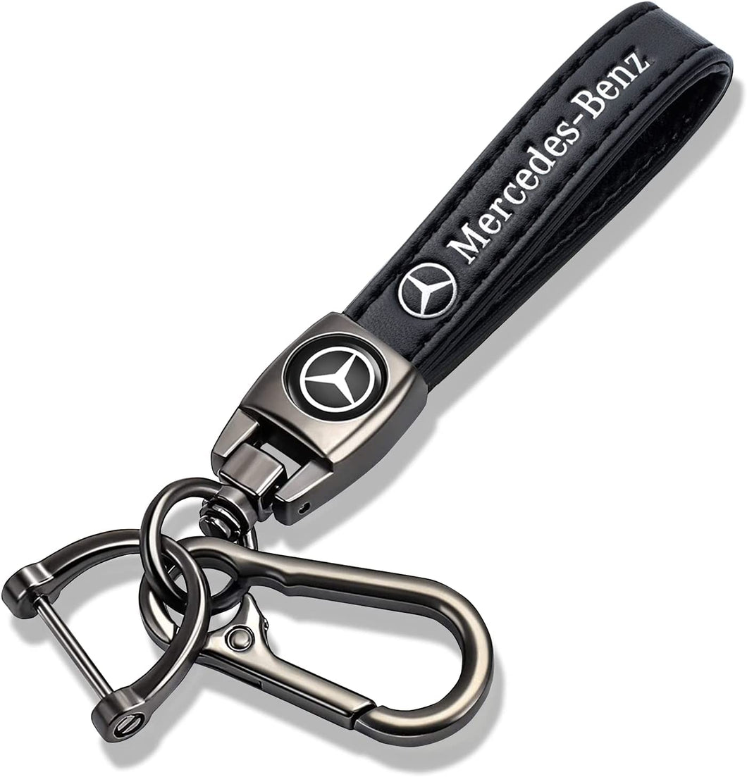 Mercedes Benz Genuine Leather Keychain 