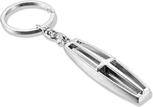 Load image into Gallery viewer, Lincoln 3D Chrome Keychain

